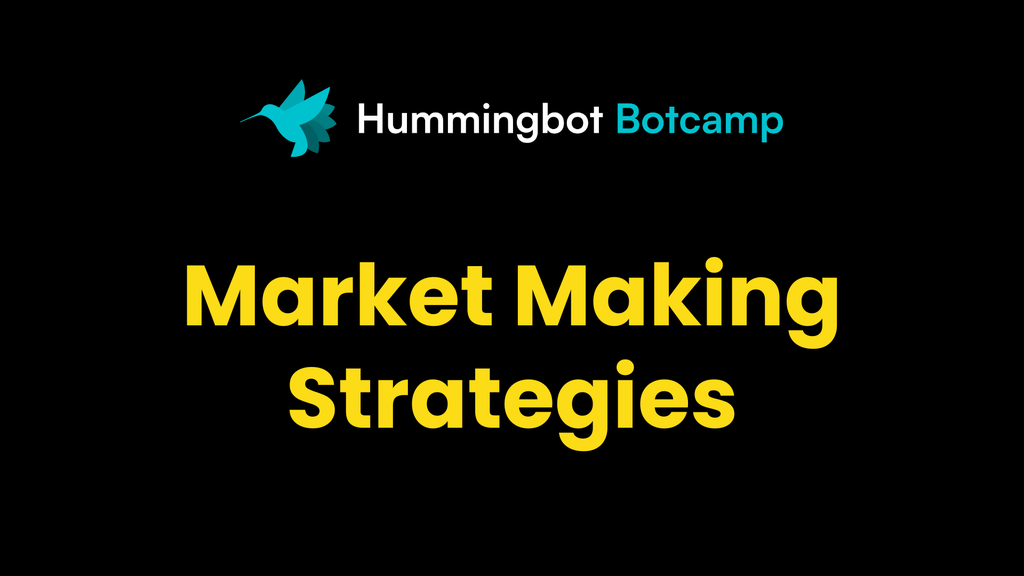 Market Making Strategies Course