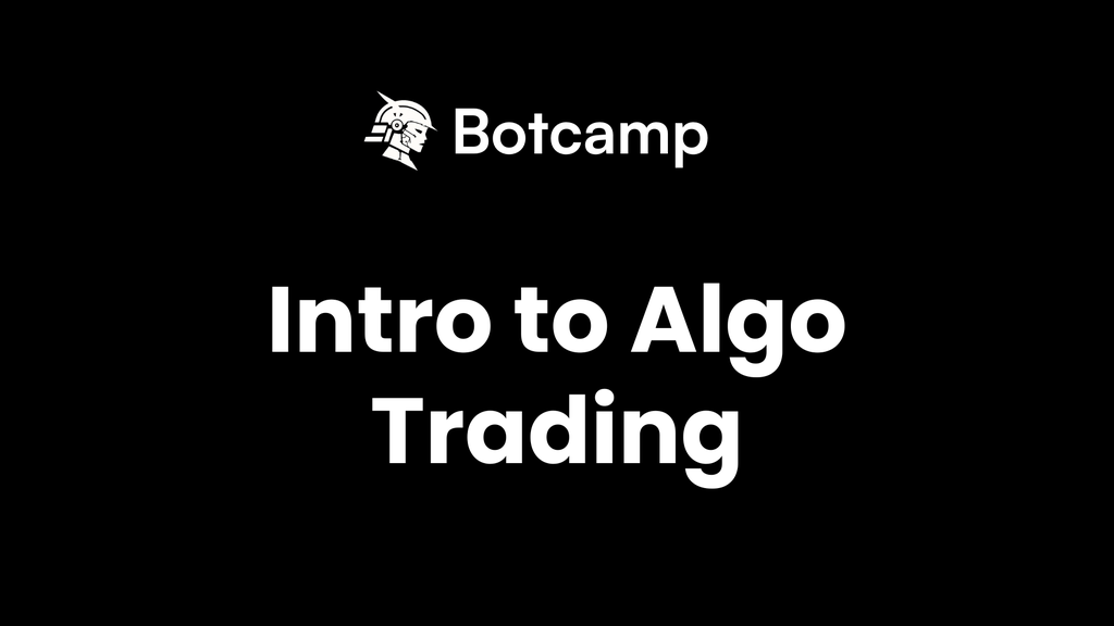 Intro to Algo Trading